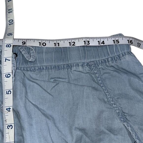 Fabletics Light Blue Drawstring Athletic Shorts - Womens M - Picture 6 of 7